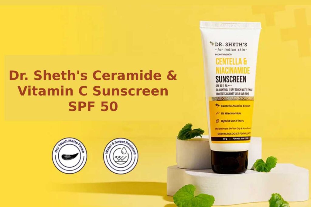 Dr Sheth #39 s Ceramide Vitamin C Sunscreen SPF 50 Dr Sheth #39 s Ceramide Vitamin C Sunscreen SPF 50