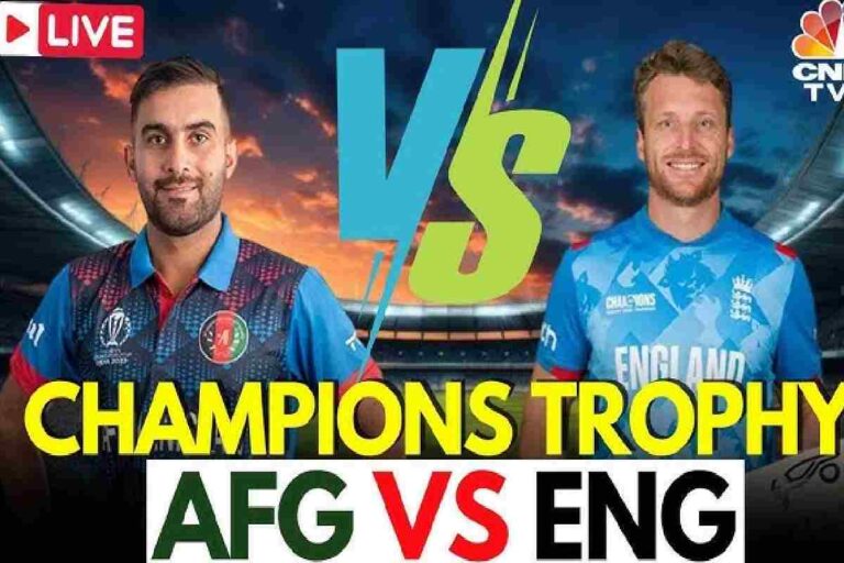 Afghanistan National Cricket Team Vs England Cricket Team Matches