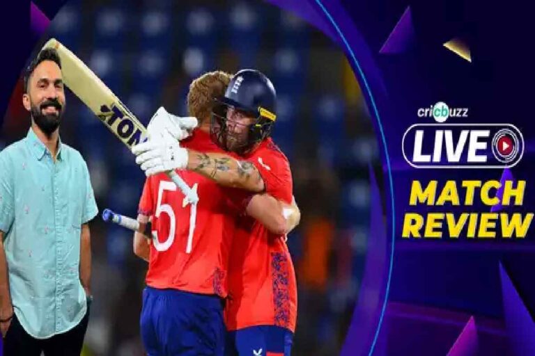 England Cricket Team vs West Indies Cricket Team Match Scorecard