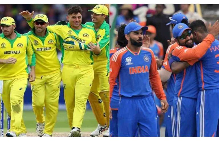 India National Cricket Team Vs Australian Men’s Cricket Team Timeline