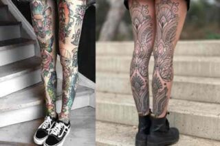 Pierna:Qmeex-Uilgm= Tatuajes Para Mujer