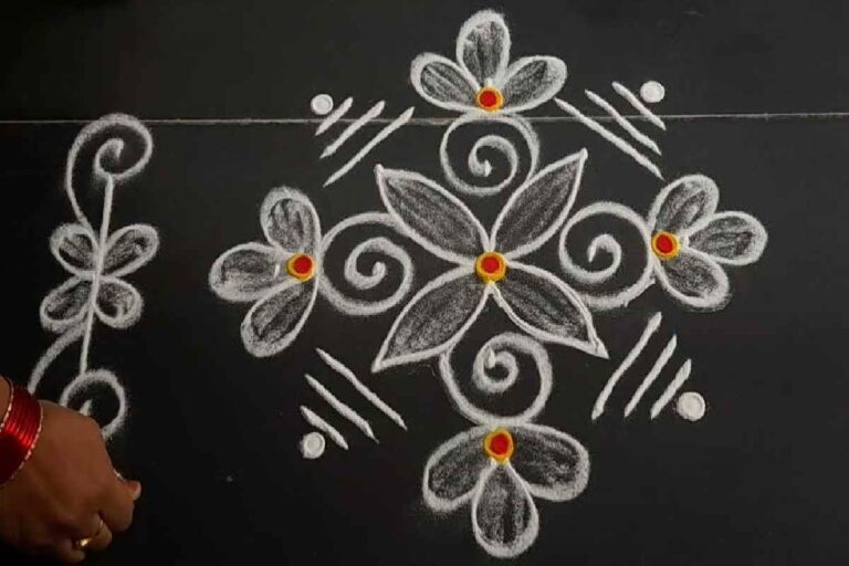 Small Rangoli Designs for Home
