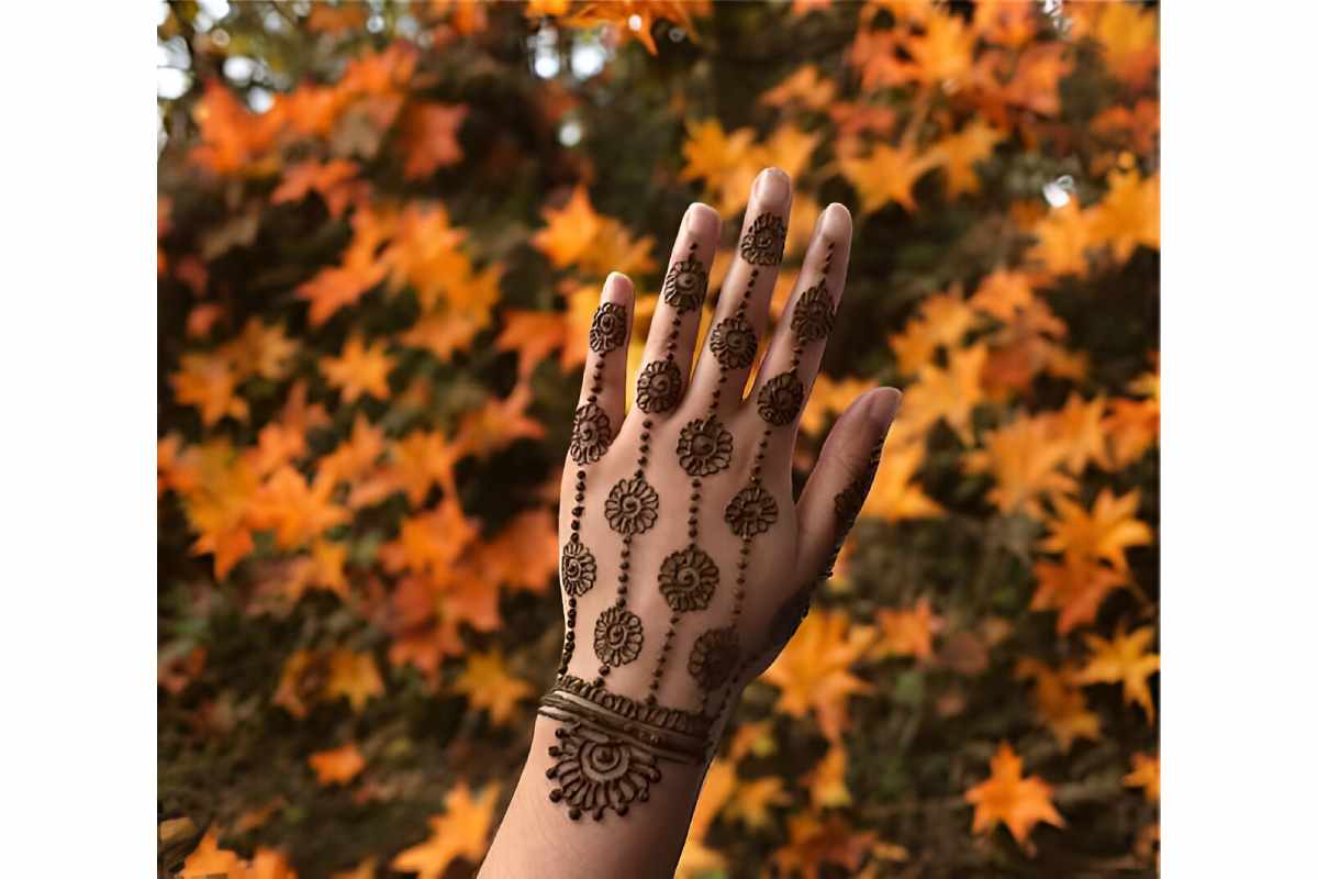 Unique Mehndi Modern Instagram Trendy Mehndi Design