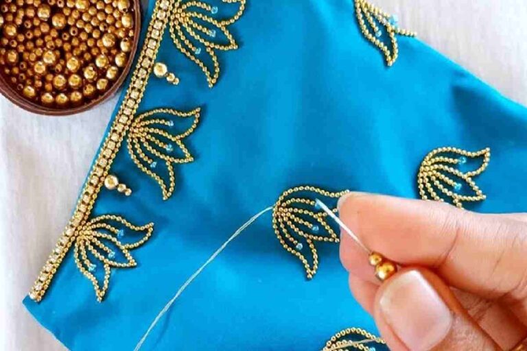 Wedding Aari Work Blouse Hand Designs: Elevating Bridal Fashion